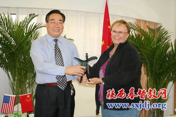 美国基督教西南长老会一行来陕参观访问