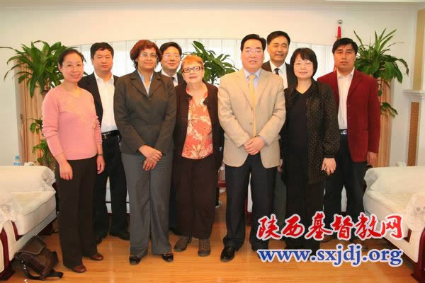 陕西省基督教两会接待美国联合基督会一行四人(图2)