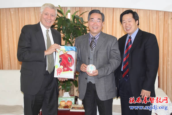 我会接待美国纽约神学教育中心客人一行(图2)