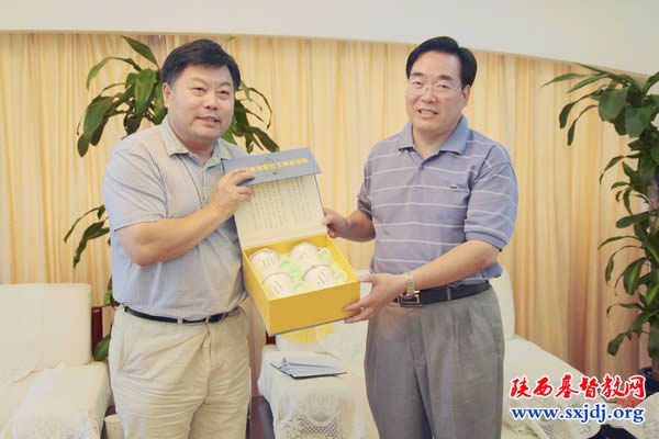 江西省基督教两会、圣经学校同工访问陕西两会(图2)