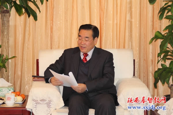 省人大副主任白阿莹走访省基督教两会(图4)