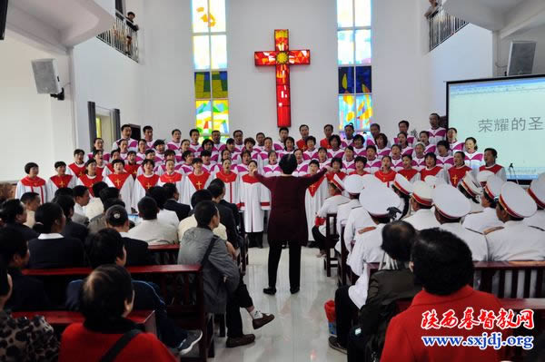 安康市基督教两会综合办公楼暨福音堂献堂庆典(图6)