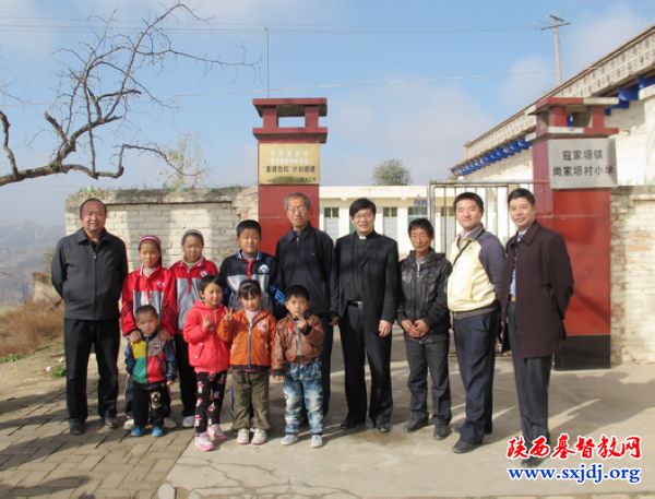 爱德基金会同工来陕西回访项目(图2)