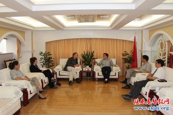 省基督教两会接待美国基督会朱晓陵牧师一行到访