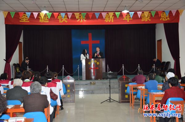 美国基督教友人金伍德牧师访问我省教会(图3)