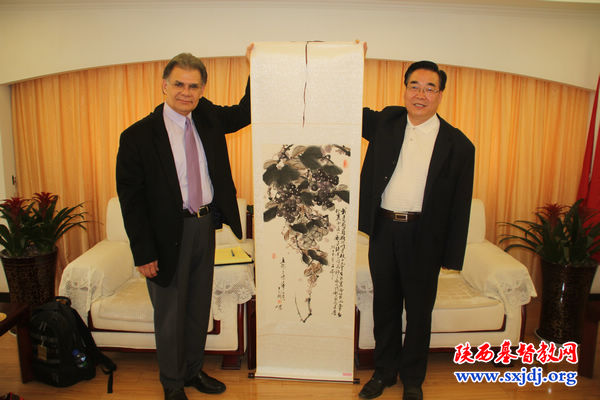 美国基督教归正宗教会访问我省教会