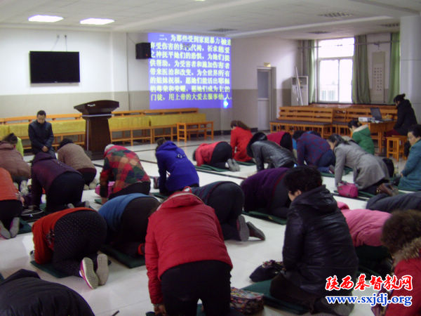 宝鸡市十里铺教会举办“妇女公祷日”崇拜活动(图3)
