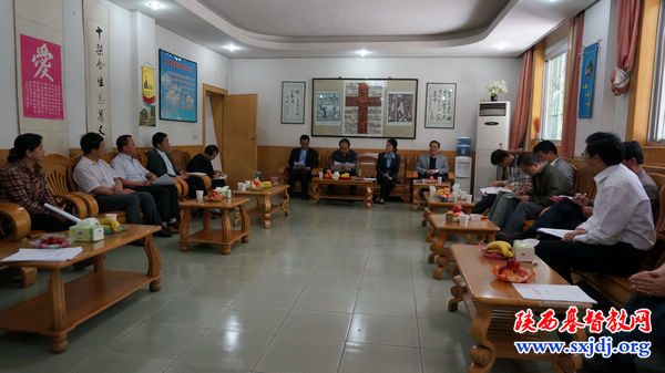 省宗教局姜晓阳巡视员来圣经校学调研