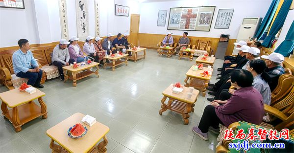 陕西圣经学校接待酒泉市基督教三自爱国运动委员会访问团