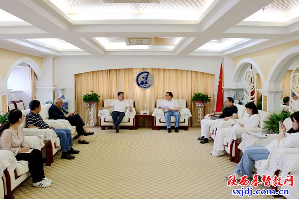 省民族宗教文化交流协会会长杨义民前来我会走访调研