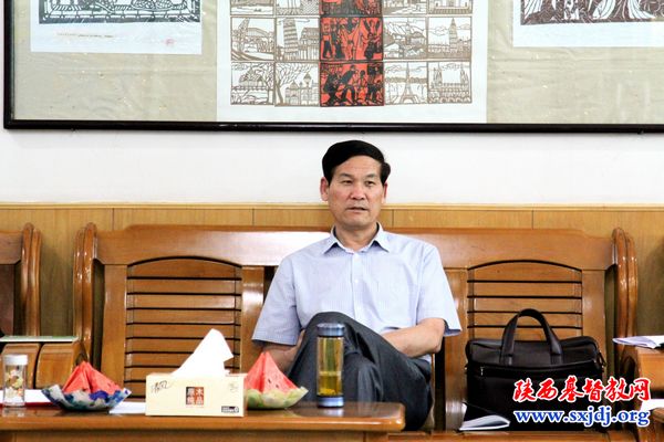 省宗教局张宁岗局长到圣经学校调研(图2)