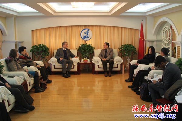 世界基督教教会联合会总干事奥拉夫·维特访问我省教会(图2)