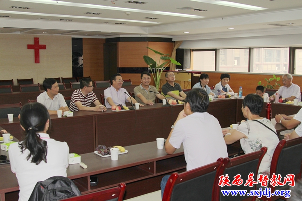 江苏常州市基督教两会教牧同工访问省基督教两会和圣经学校