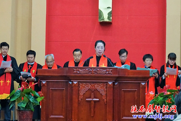 陕西圣经学校建校三十周年感恩崇拜在西安景新堂隆重举行(图2)