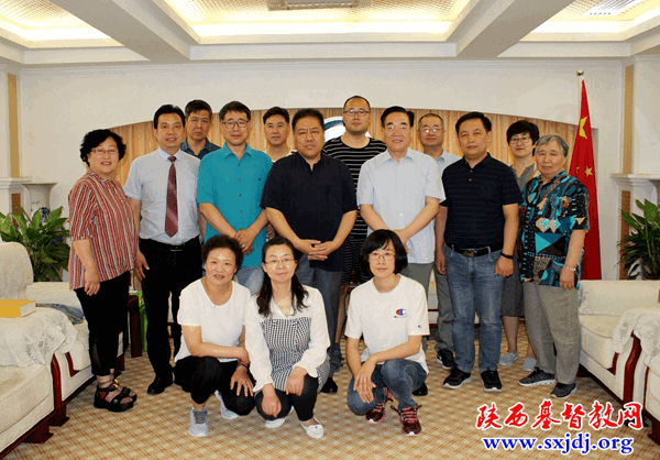 有朋自远方来，不亦悦乎？——天津市基督教两会一行到访省基督教两会和圣经学校(图3)