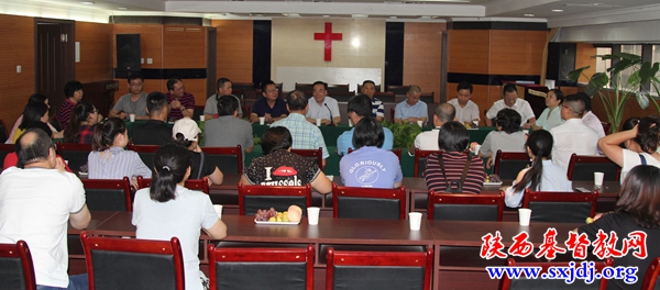福建省晋江市基督教两会教牧同工到访省基督教两会及陕西圣经学校(图2)