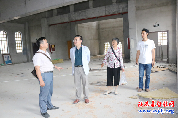 省基督教两会主席、会长王俊牧师赴商洛市教会走访调研