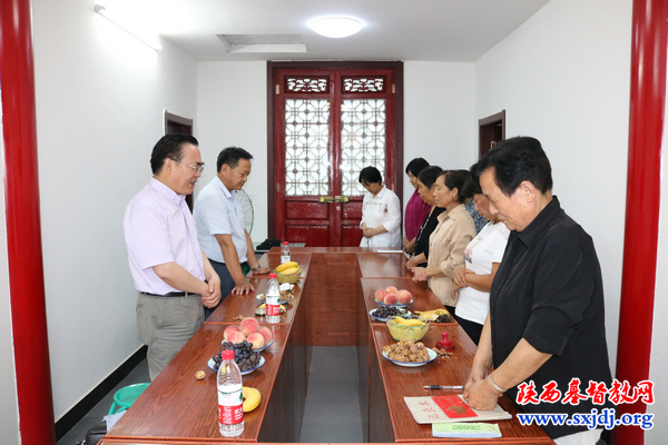 省基督教两会主席、会长王俊牧师赴商洛市教会走访调研(图7)