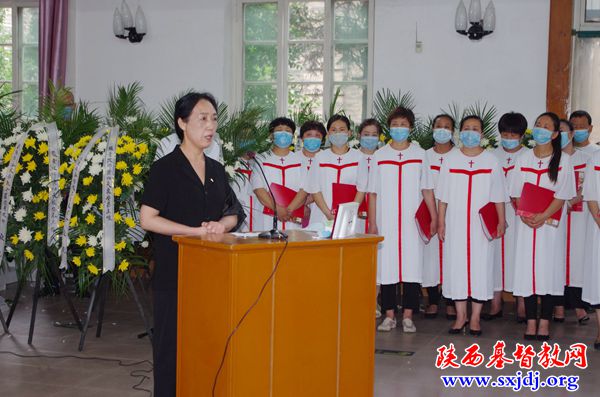 张冠儒牧师追思礼拜及追悼会在三原县基督教东关总堂举行(图6)