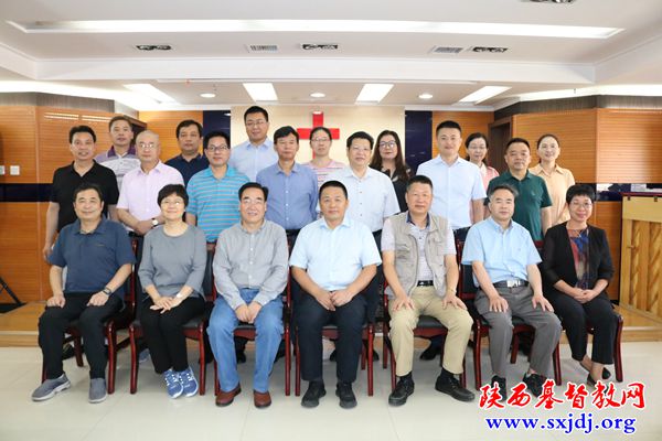 基督教全国两会单渭祥牧师走访省基督教两会、陕西圣经学校(图3)