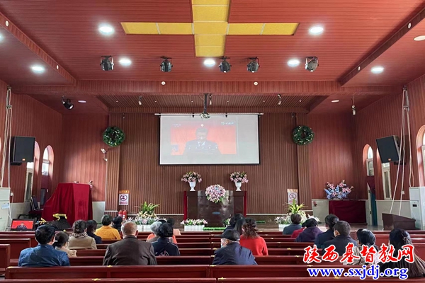 喜迎二十大 奋进新征程——省基督教两会认真组织全省教会收看“党的二十大”开幕会现场直播（一）(图29)