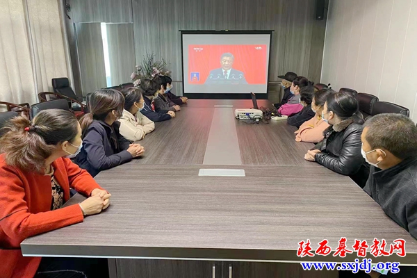 喜迎二十大 奋进新征程——省基督教两会认真组织全省教会收看“党的二十大”开幕会现场直播（一）(图30)