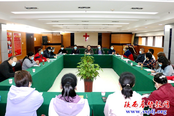 奋进新征程 积极与社会主义社会相适应——省基督教两会组织学习“党的二十大会议精神”(图1)